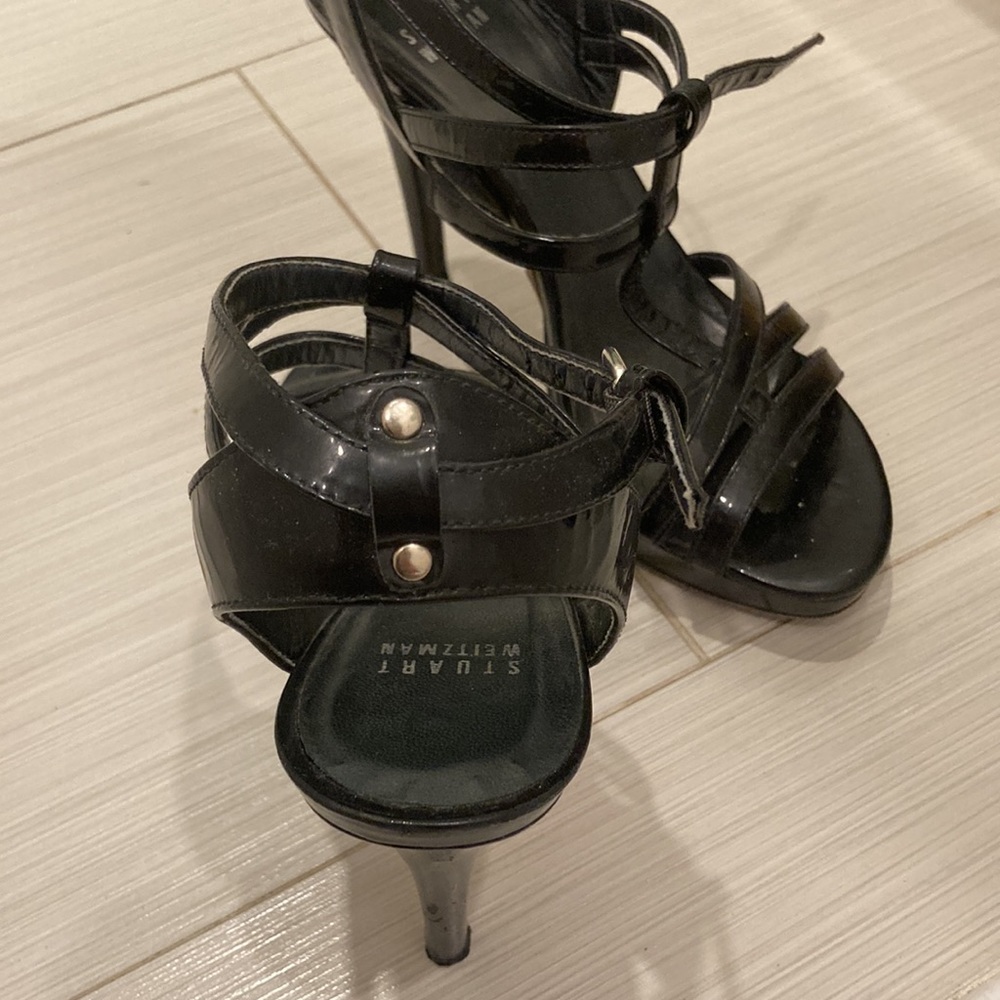 Black Stuart Weitzman Heels - Picture 3 of 3
